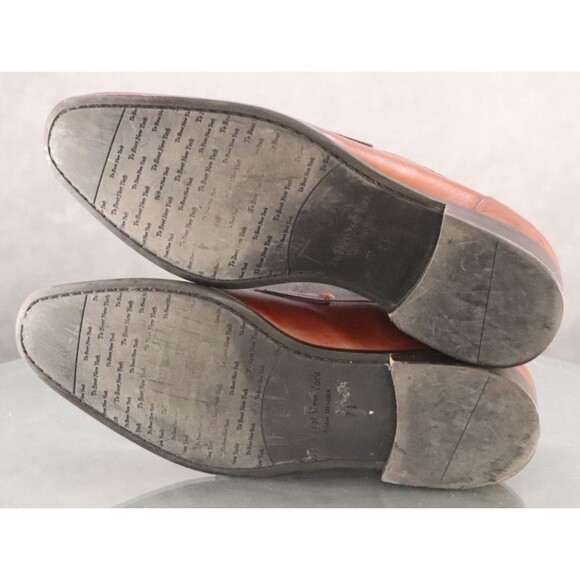 To Boot New York Men's Penny Loafer Dress Shoes Size EU 7.5 US 8.5 Made In Italy - Picture 9 of 12